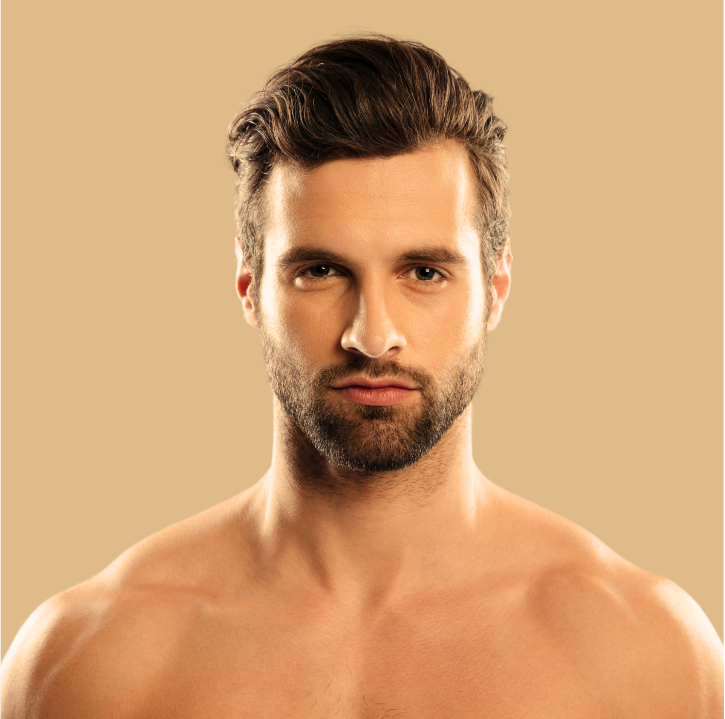 Male face