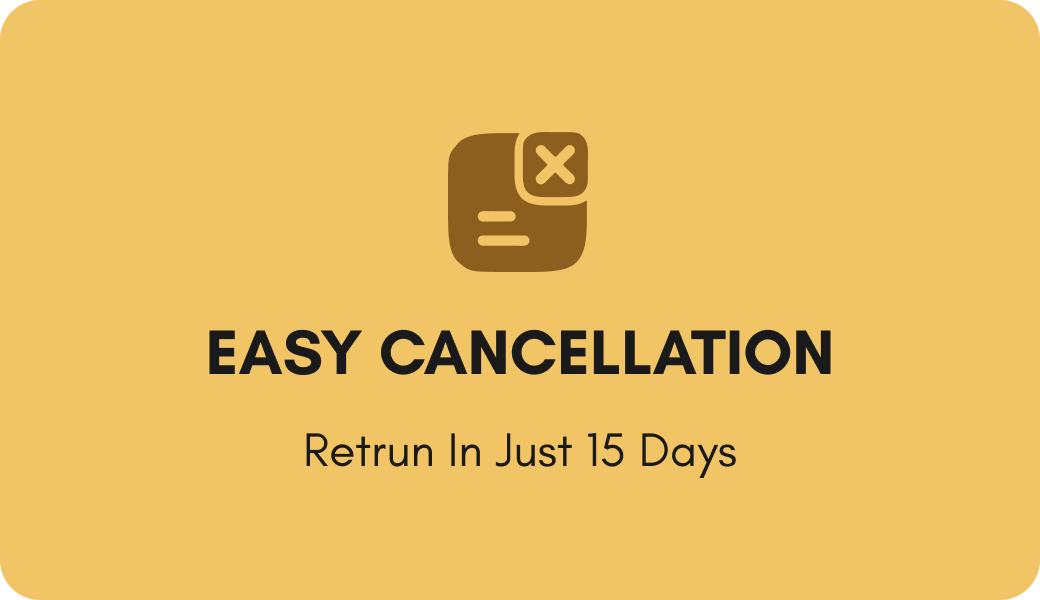 easy cancellation