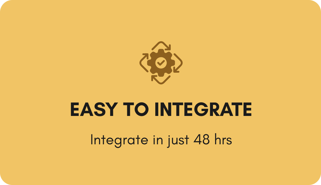 easy to integrate